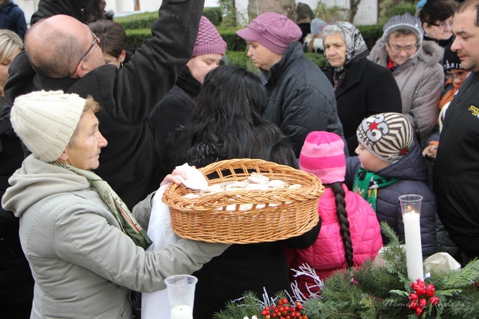 Advent második gyertyája is fellobbant Cigándon