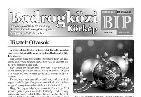 Megjelent a Bodrogközi Körkép első száma
