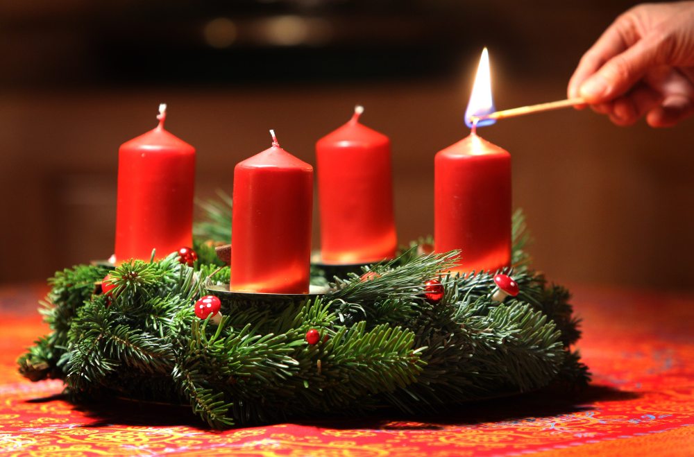 Advent második gyertyagyújtás Ricsén