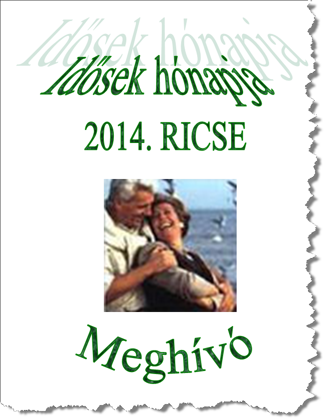 Idősek napja Ricsén