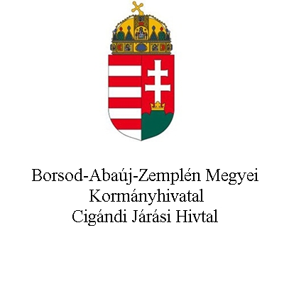 TÁJÉKOZTATÁS - Borsod-Abaúj-Zemplén Megyei Kormányhivatal Cigándi Járási Hivatal