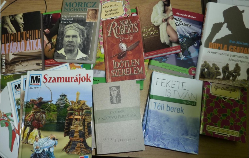 Új könyvek érkeztek a Nagyrozvágyi Könyvtárba