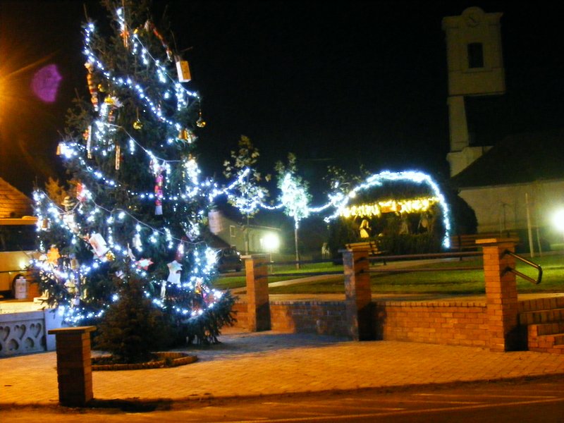 Advent első gyertyagyújtás Ricsén