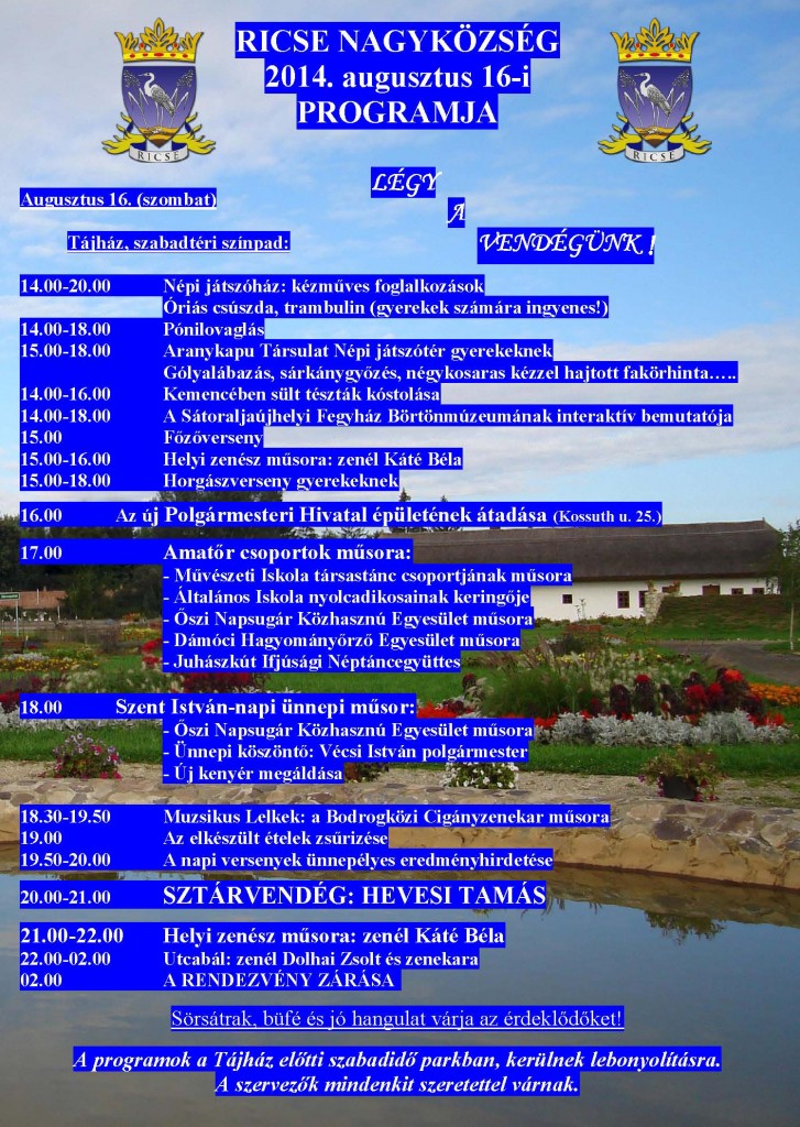 FALUNAP RICSÉN