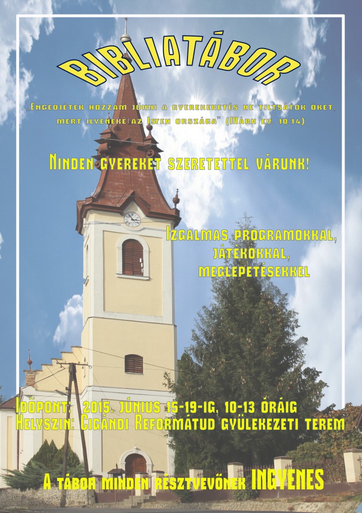 Bibliatábor Cigándon