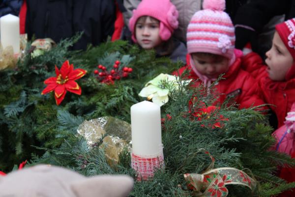 Cigándon is felgyulladt az első adventi gyertya