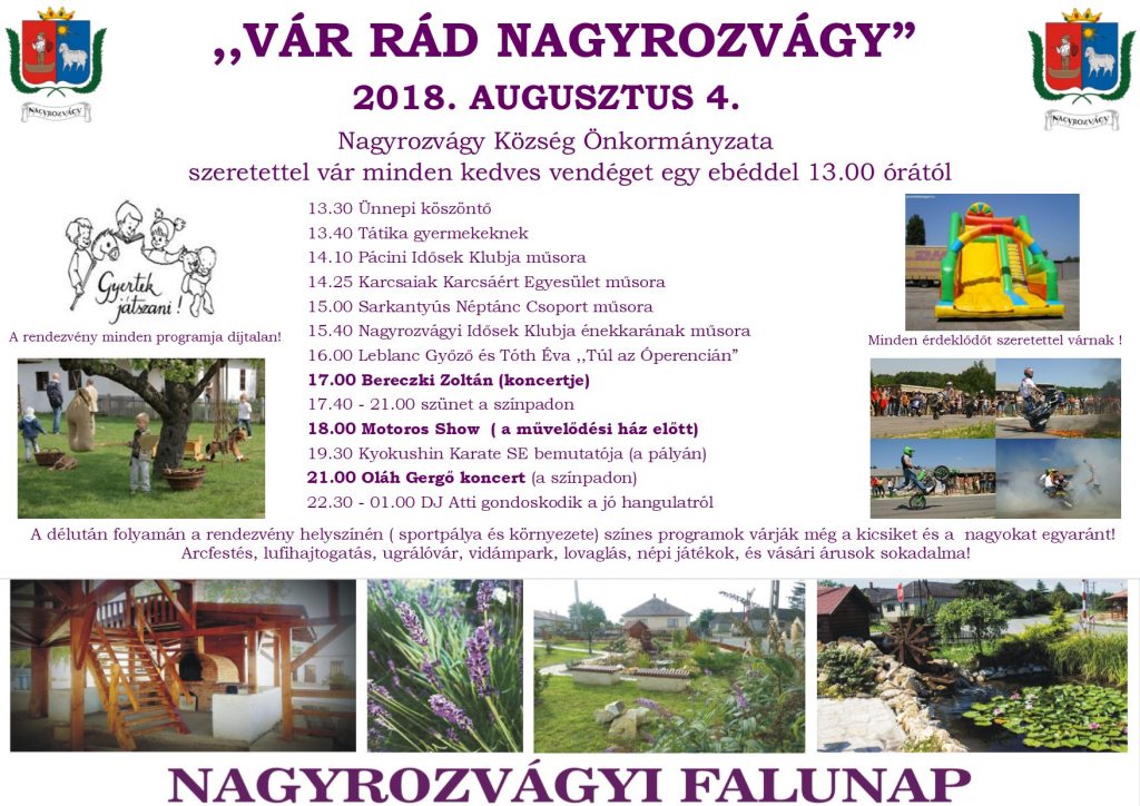 Nagyrozvágyi Falunap