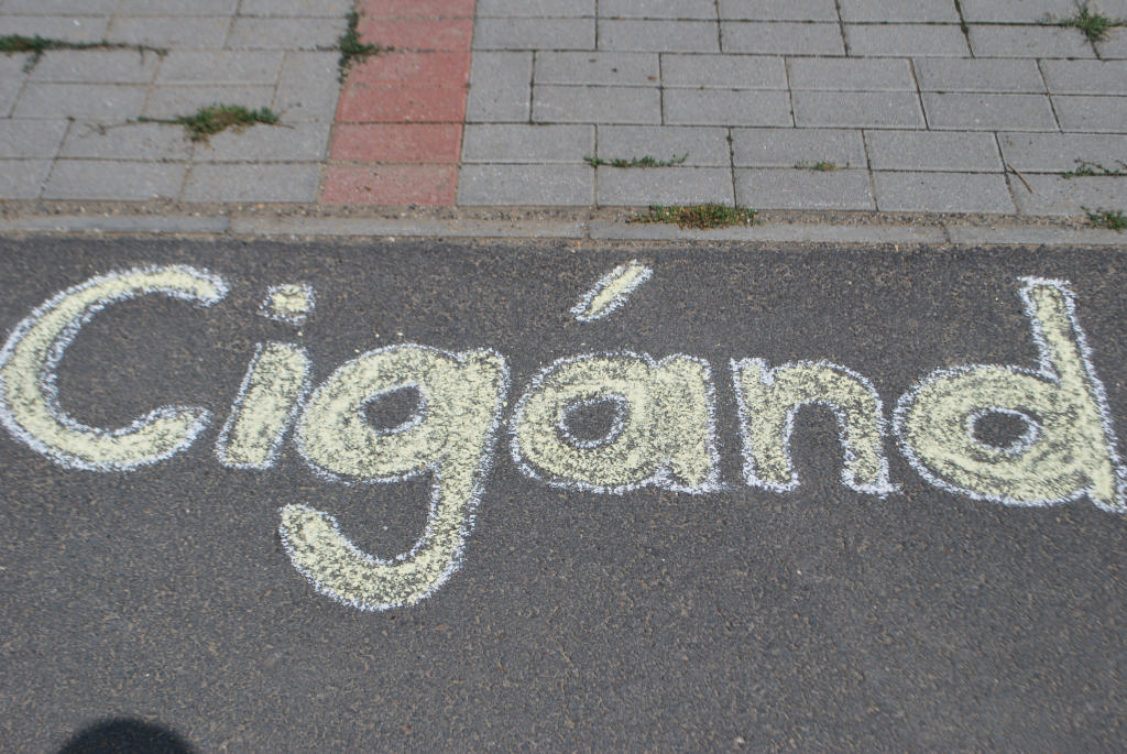 Aszfaltrajz verseny Cigándon