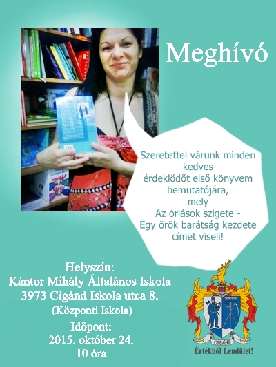 Könyvbemutató - Az óriások szigete-Egy örök barátság kezdete