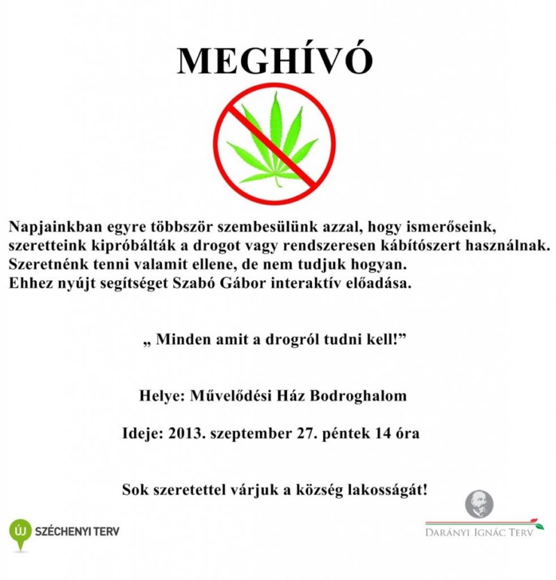 drogmeghívó