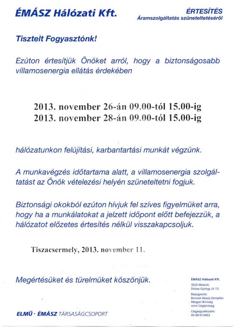 felhívás