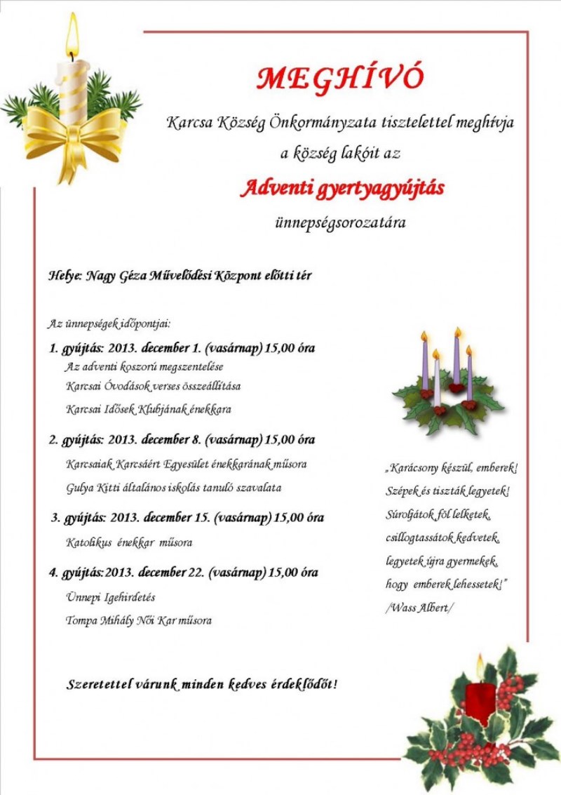 Karcsa_2013_11_26 advent 2