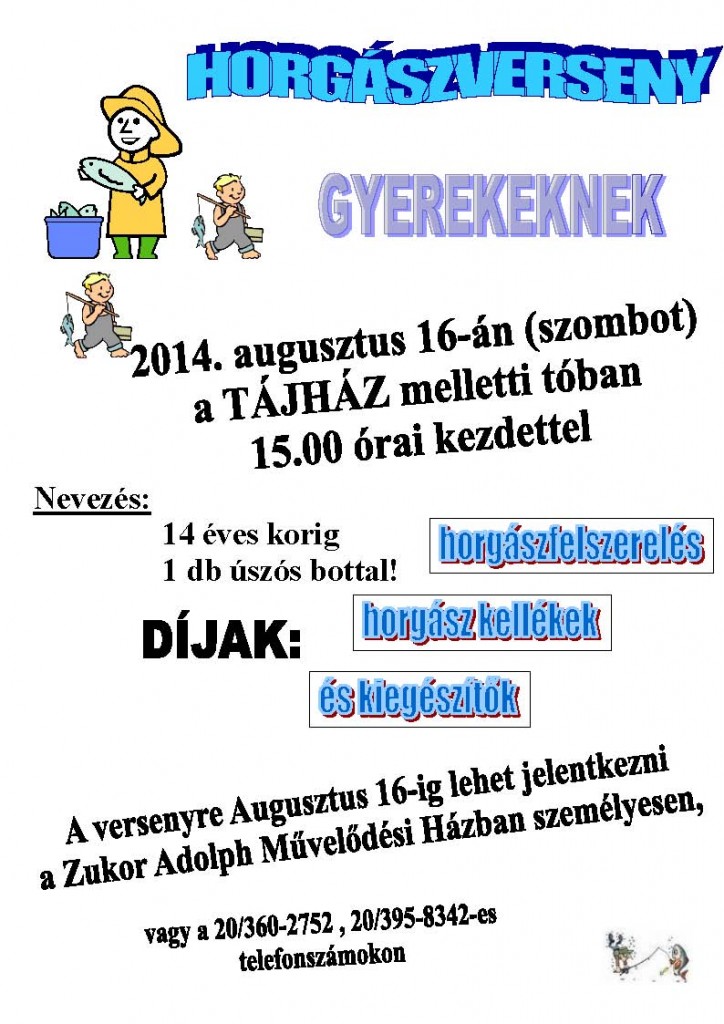 Horgászverseny 2014.