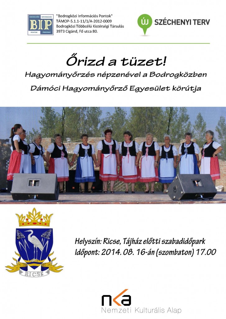 Ricse_Pályázati_plakát_színes_Dámóci_Hagyományőrzők