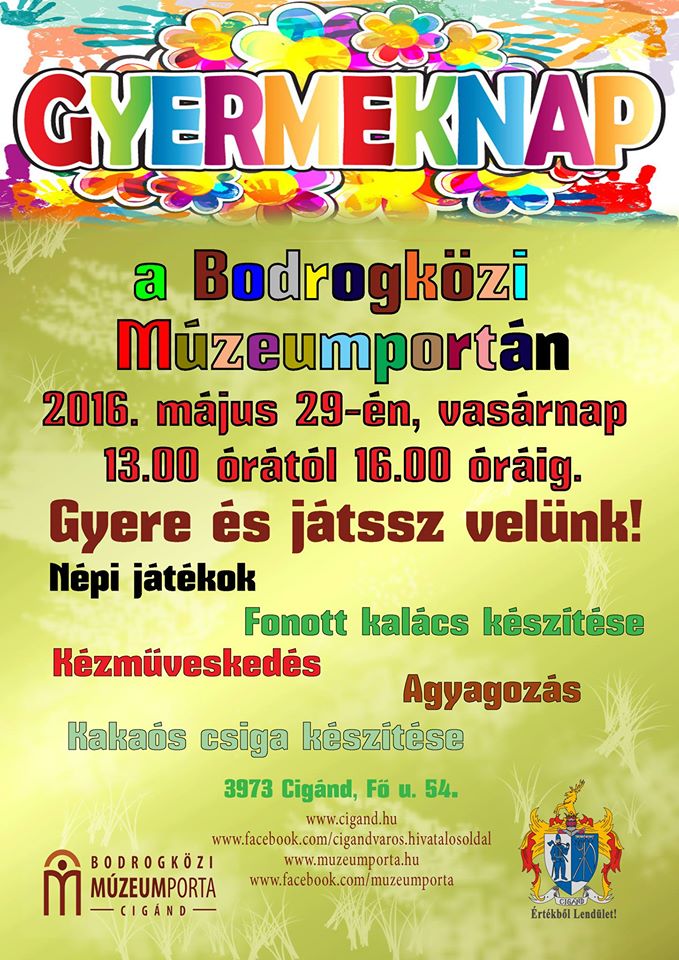 2016.05.29. - Gyermeknap a Múzeumporta