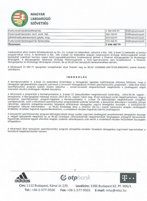 határozat (2)